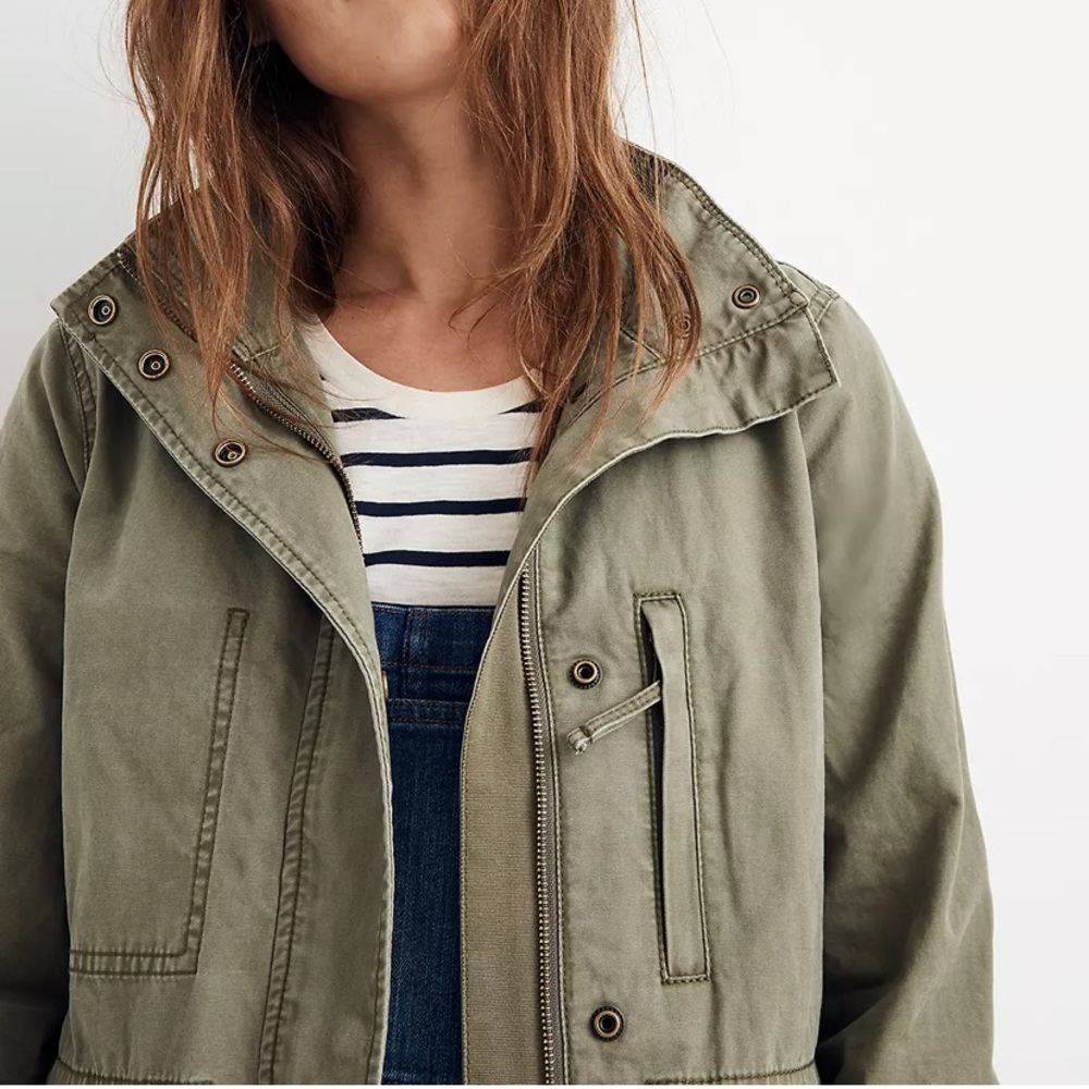 Madewell Passage Military Jacket Size XS - Picture 3 of 14